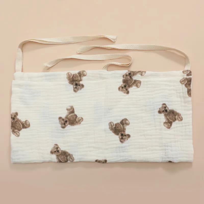 Bolsillo de cuna para bebé | Mi trenza de Cuna Osito pequeño 2 / 39 x 20 cm