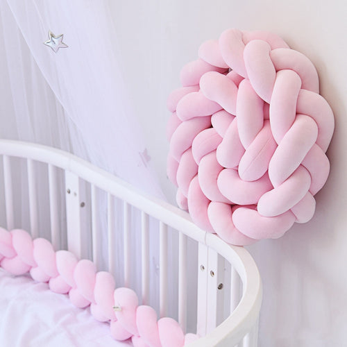 Chichonera bebe rosa | Mi Trenza de Cuna
