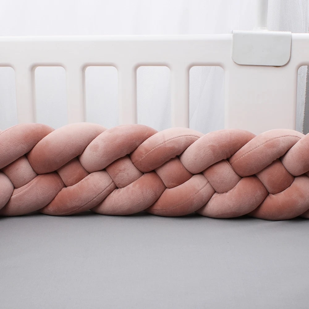 Chichonera trenzada terracota | Mi Trenza de Cuna