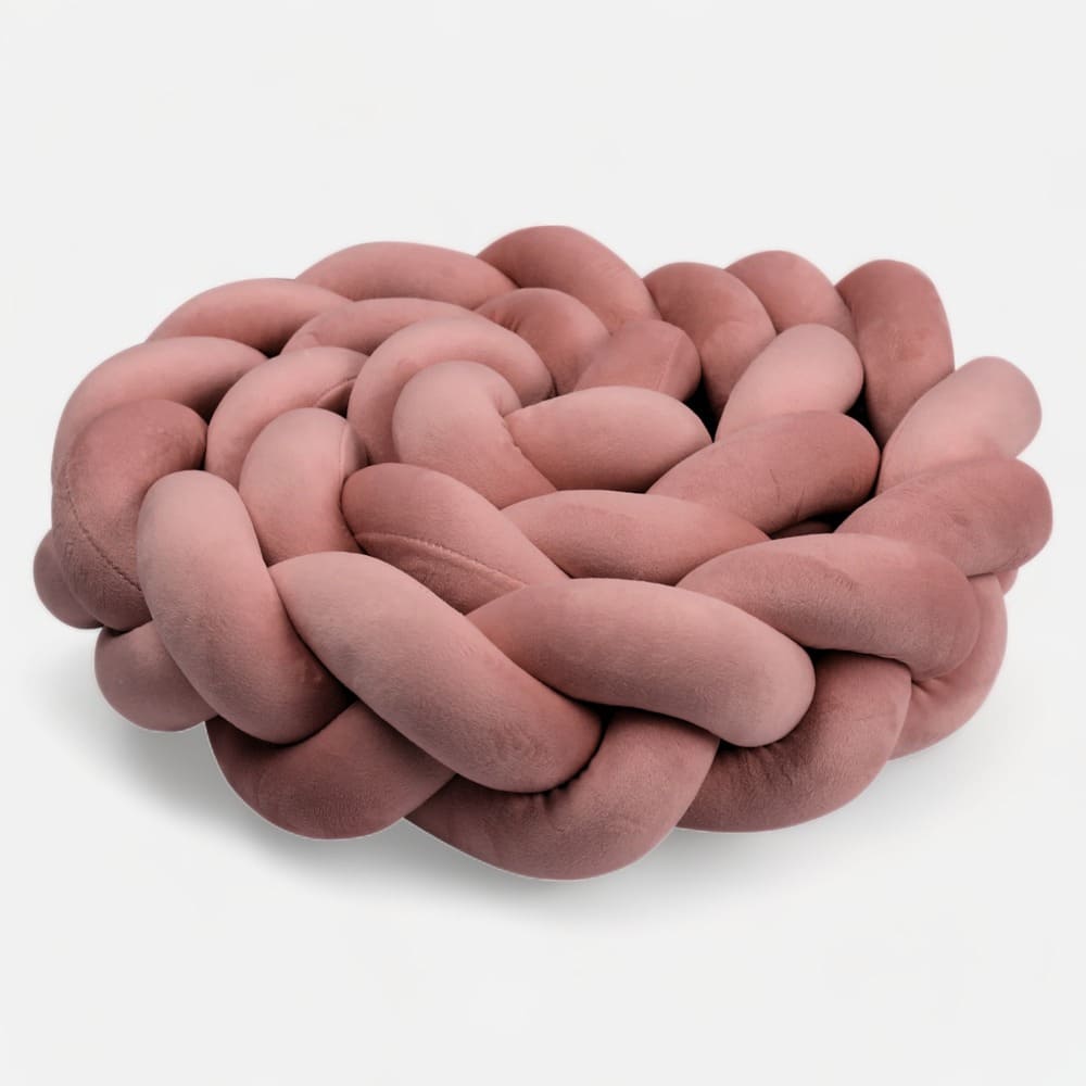 Chichonera trenzada terracota | Mi Trenza de Cuna