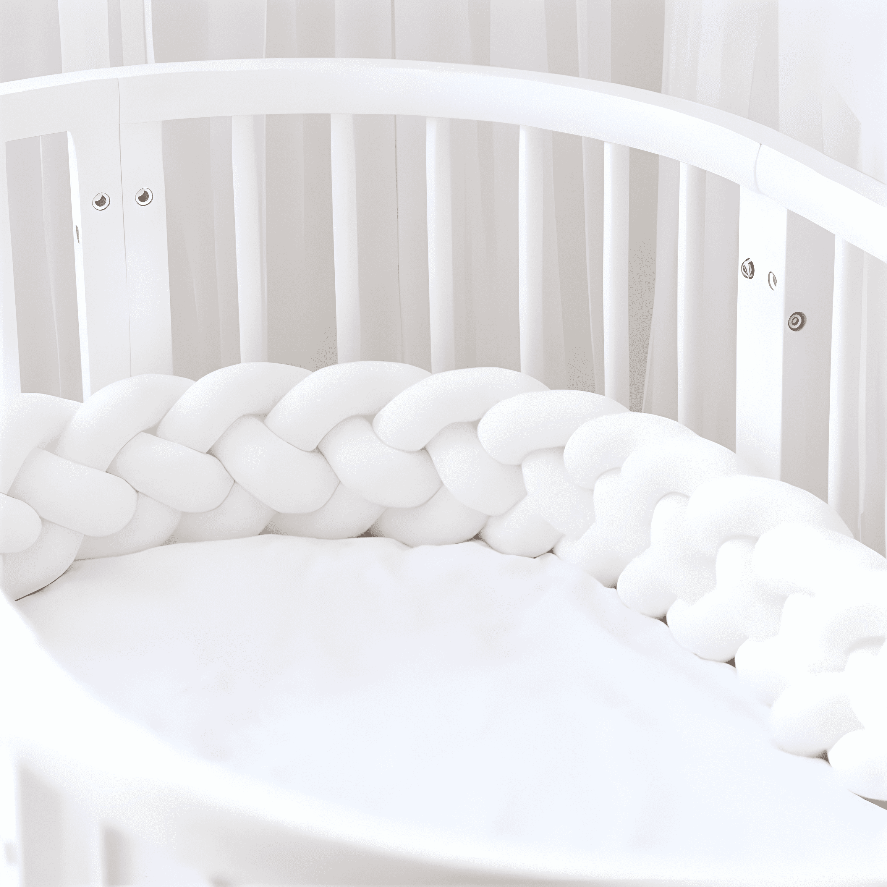 Chichoneras cuna blanca | Mi Trenza de Cuna