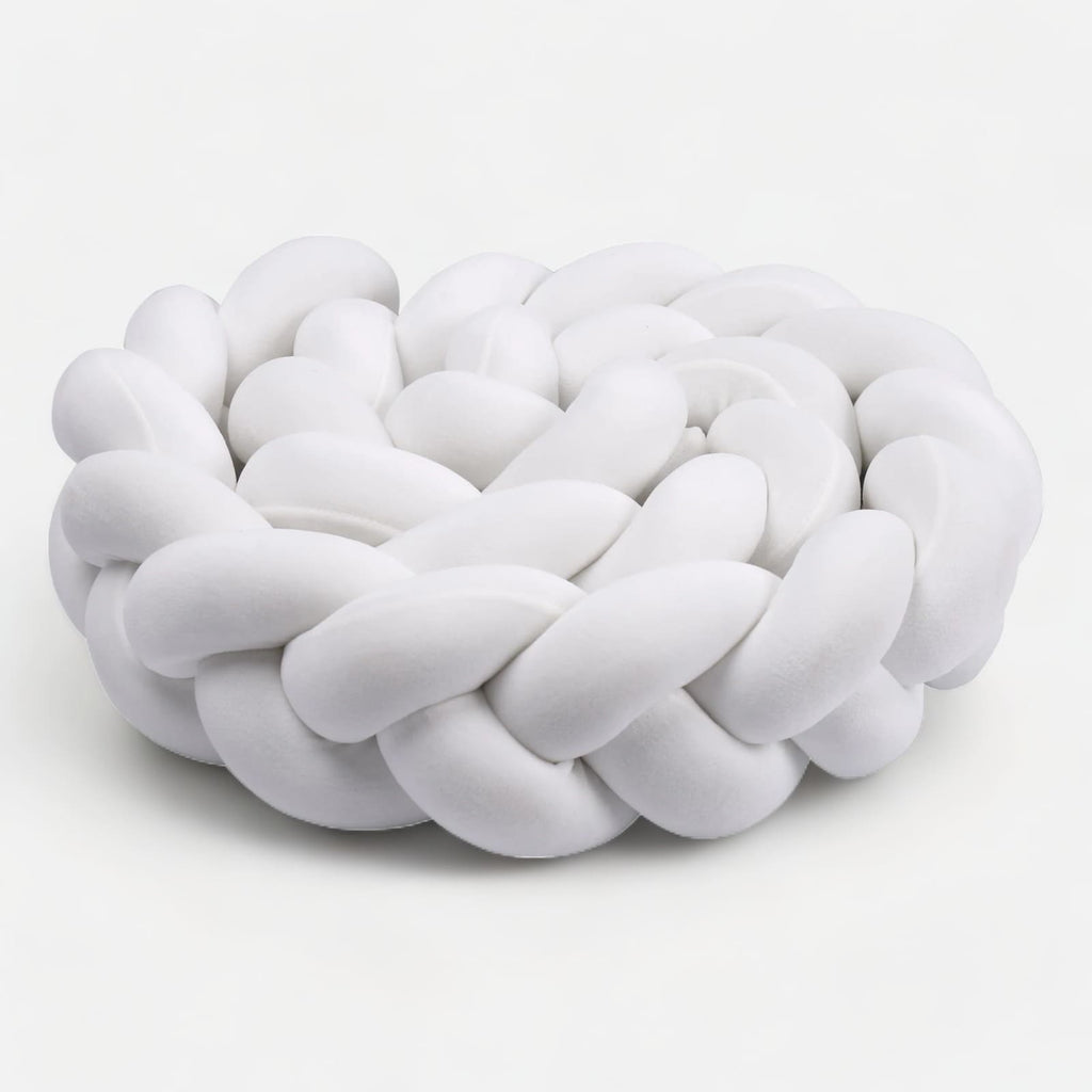 Chichoneras cuna blanca | Mi Trenza de Cuna 3 Cabos / Longitud 100 cm