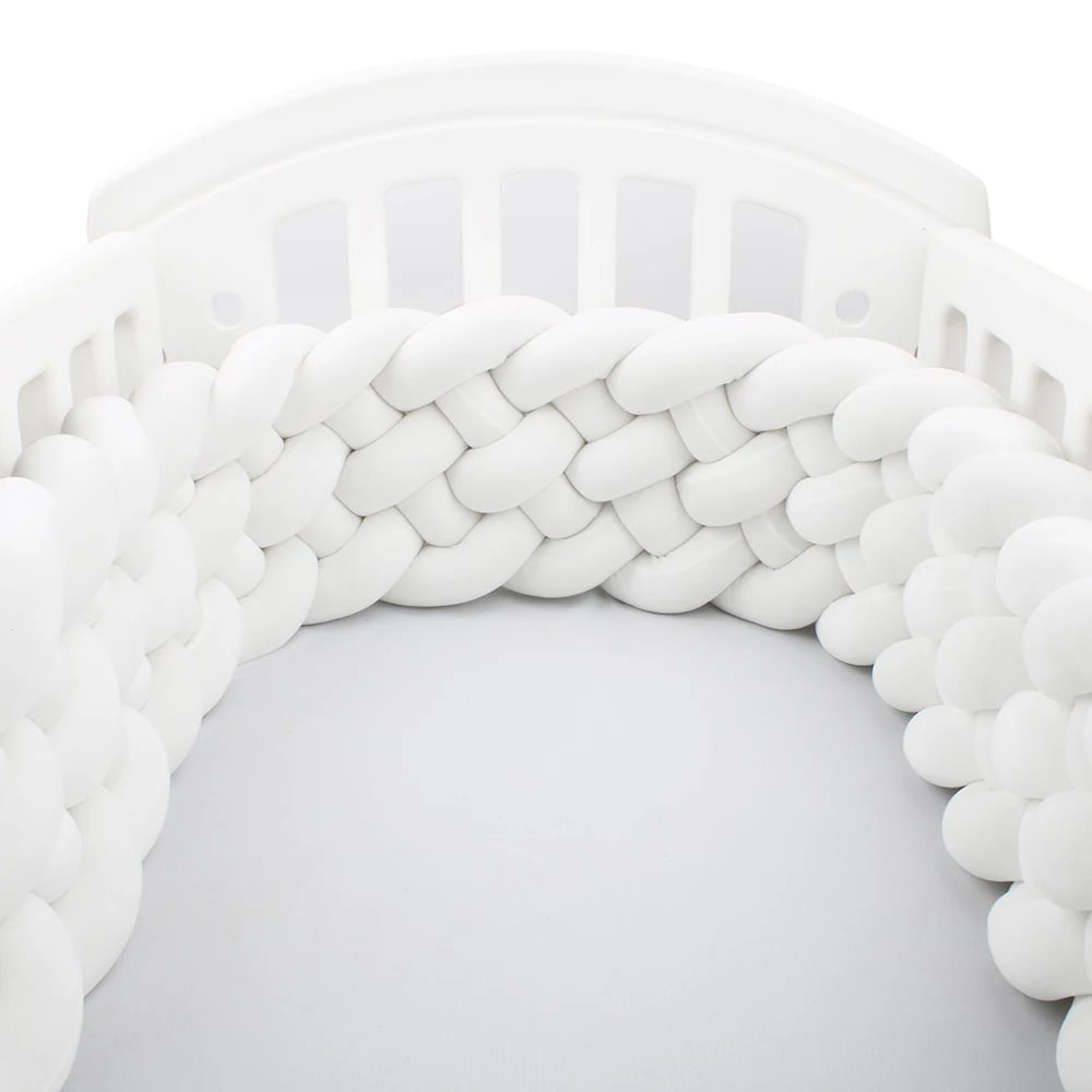 Chichoneras cuna blanca | Mi Trenza de Cuna 6 Cabos / 200 cm