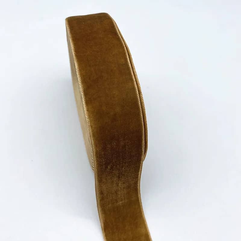 Cinta de fijación de terciopelo | Mi trenza de Cuna Marrón