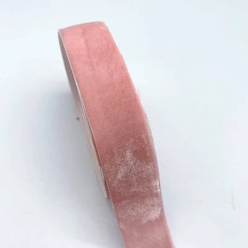 Cinta de fijación de terciopelo | Mi trenza de Cuna Rosa viejo