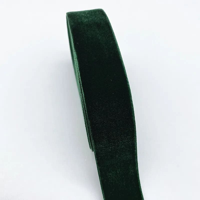 Cinta de fijación de terciopelo | Mi trenza de Cuna Verde pato