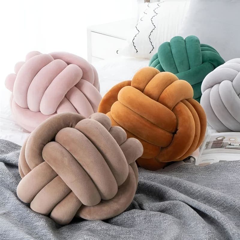 Cojín con lazo | Mi trenza de Cuna