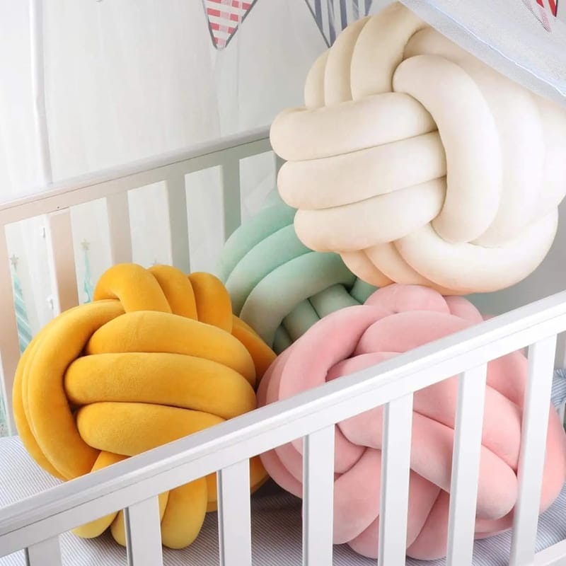 Cojín con lazo | Mi trenza de Cuna