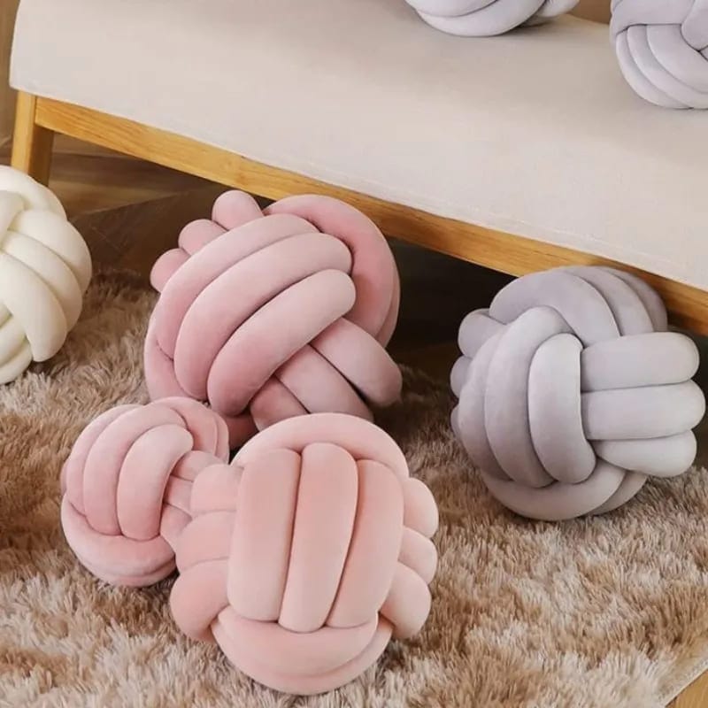 Cojín con lazo | Mi trenza de Cuna