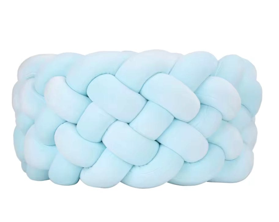 Cuna chichonera azul | Mi Trenza de Cuna Azul cielo / 6 Brins / 200 cm