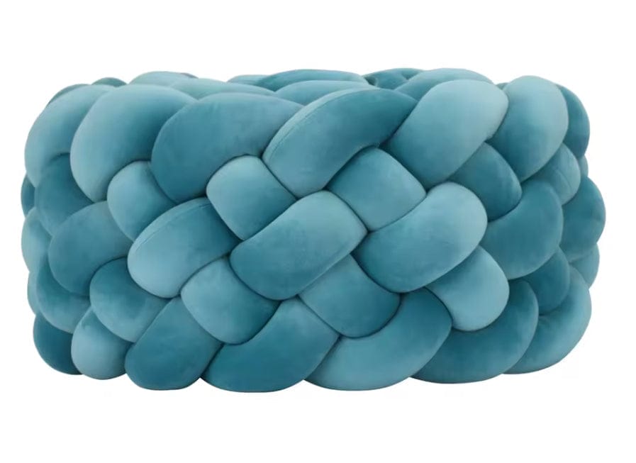 Cuna chichonera azul | Mi Trenza de Cuna Azul pato / 6 Brins / 200 cm