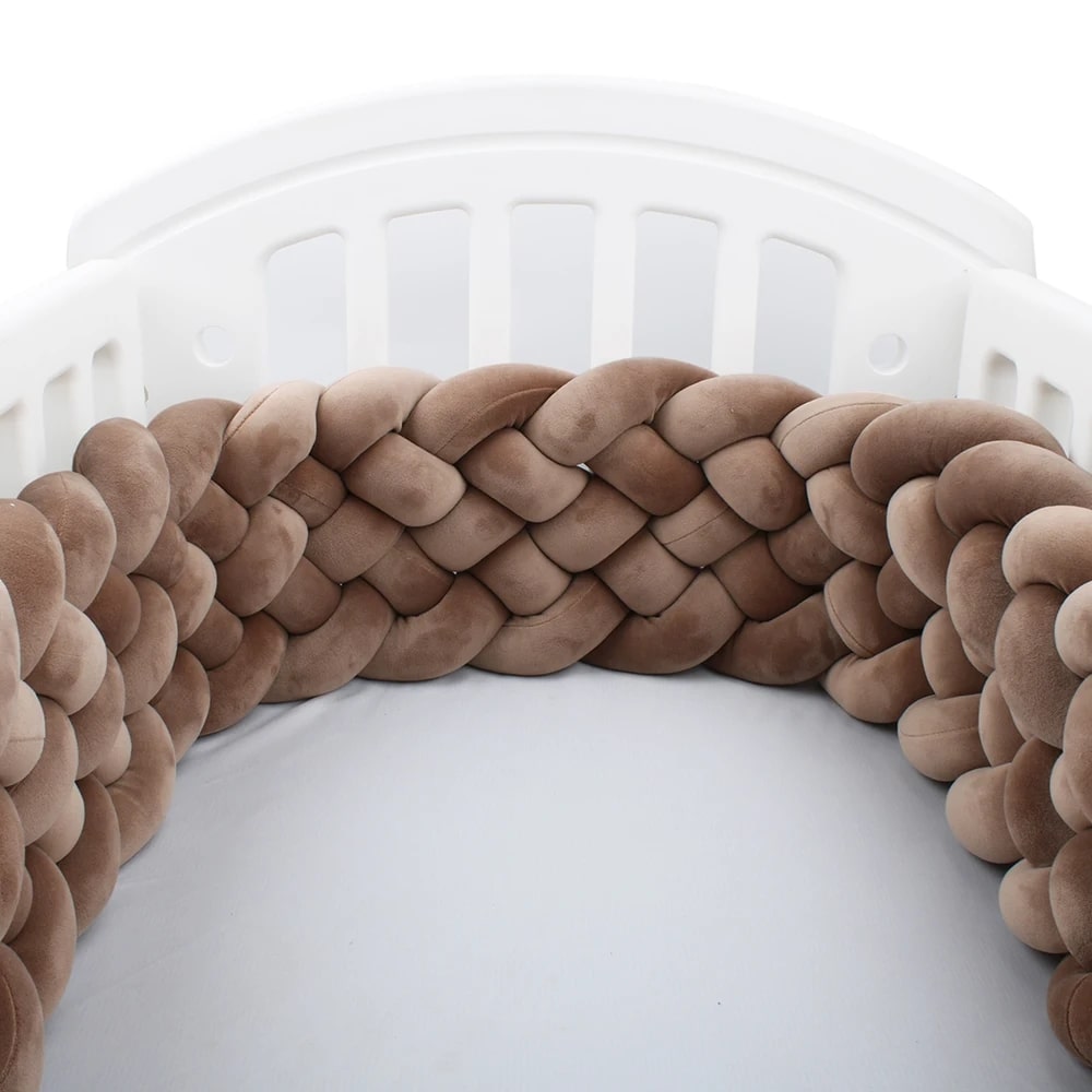 Trenza para cuna marrón | Mi Trenza de Cuna 6 Cabos / 200 cm